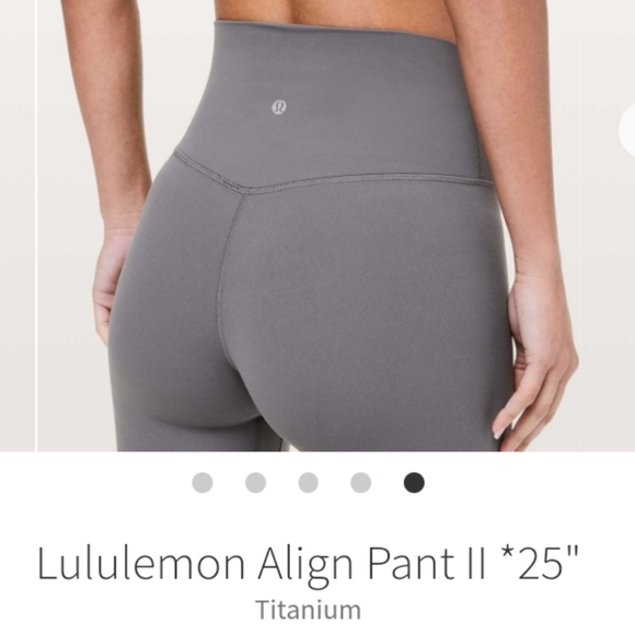 RARE 🍋 LULULEMON 🍋 Align 25" Size 8 - Picture 7 of 14